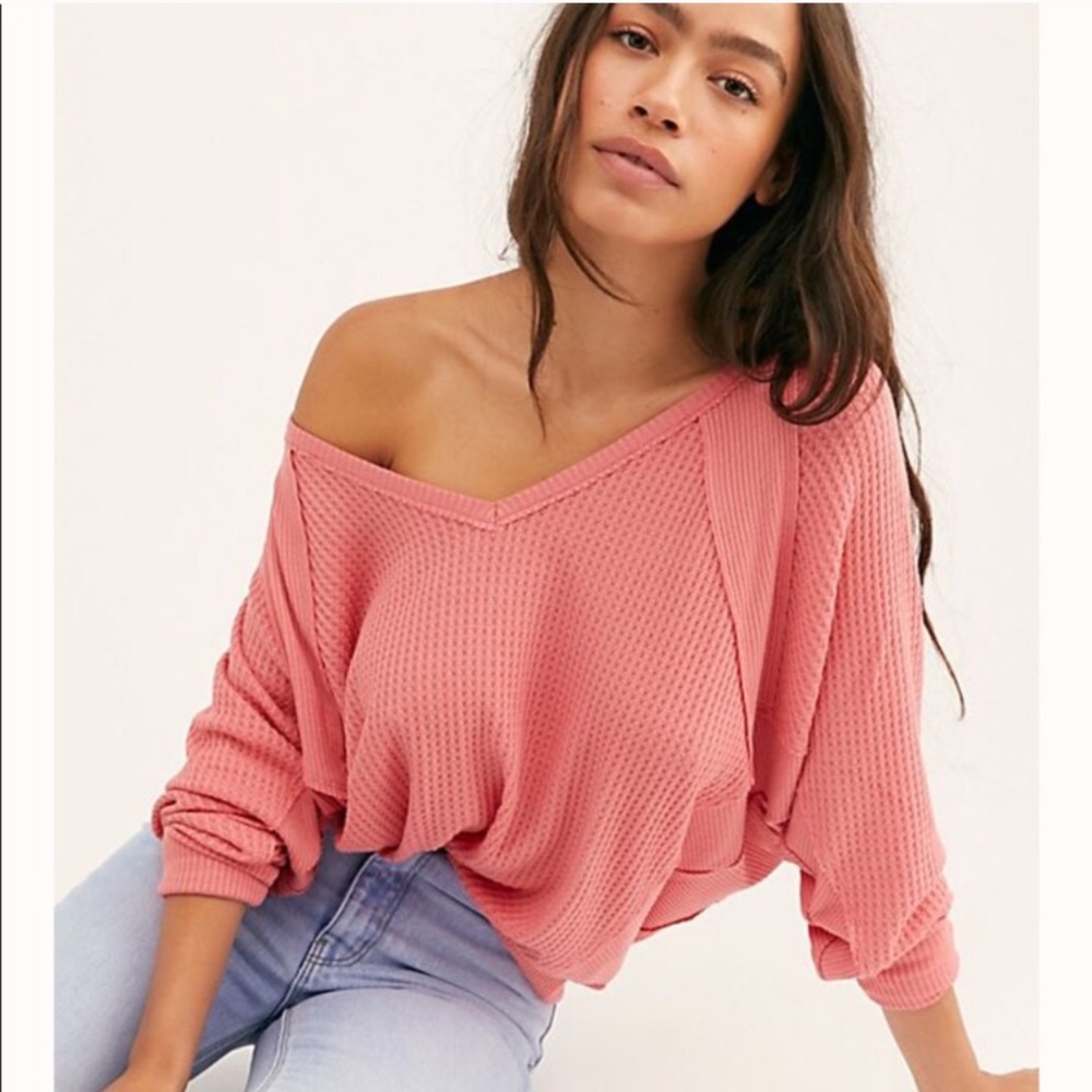 NWT Free People Thermal Top